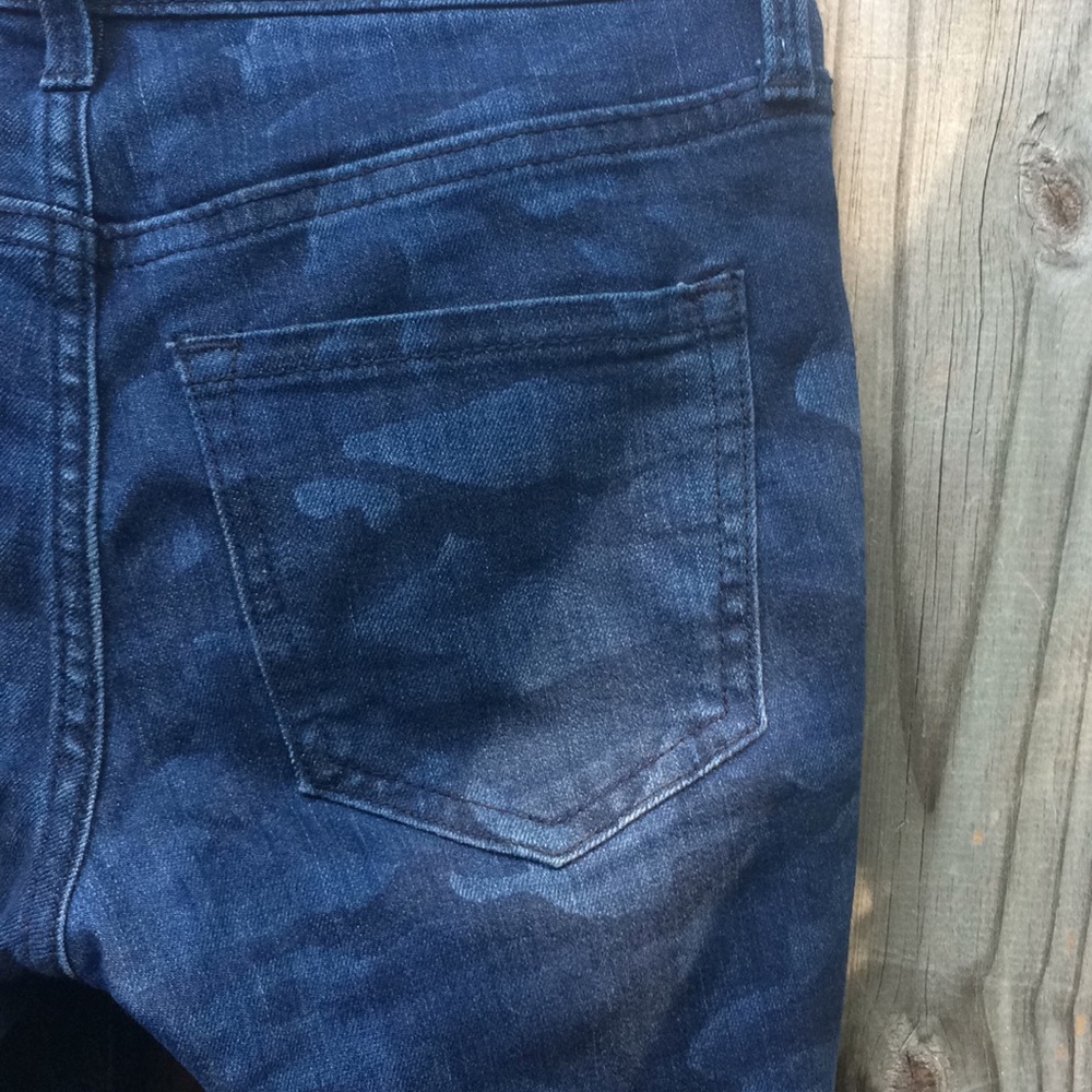 blue Camo Rockstar Pants - Picture 6 of 6